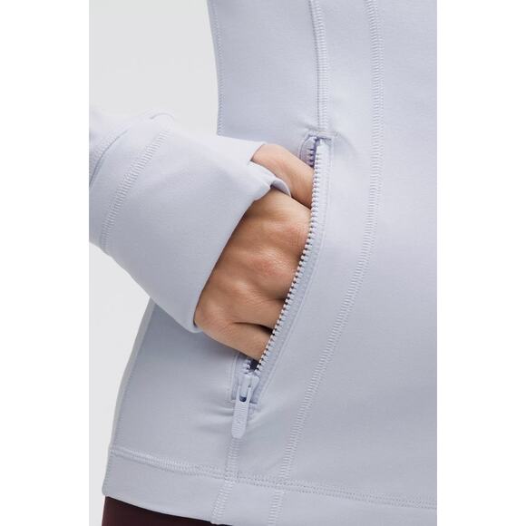 Lululemon Define Jacket Nulu Serene Blue Size 6 NWT - Picture 6 of 7